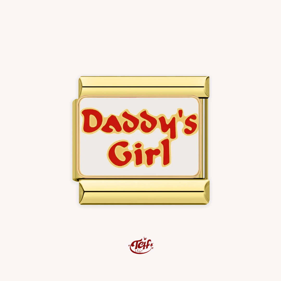 The Daddy's Girl Charm | Gold