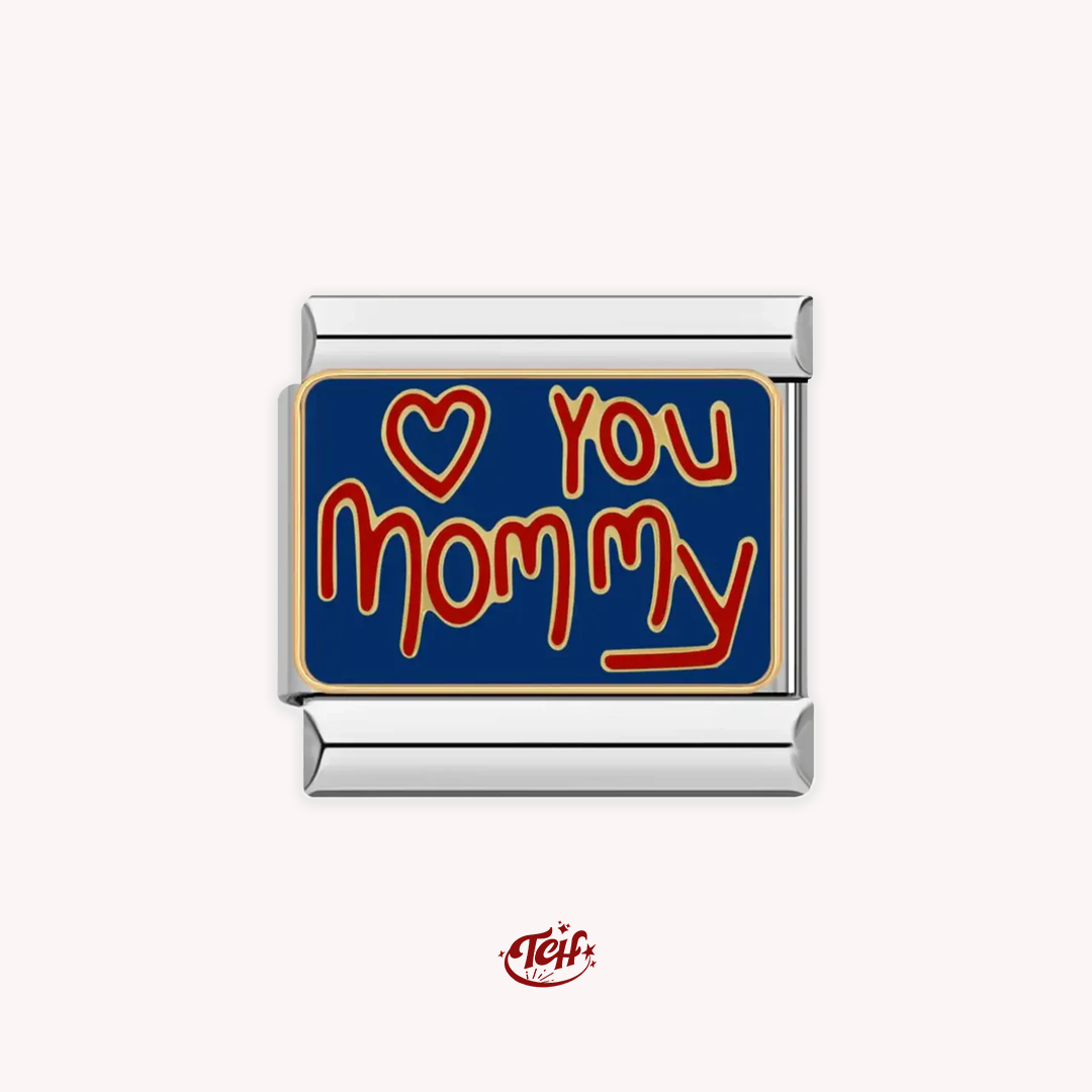 The Love You Mommy Charm | Silver