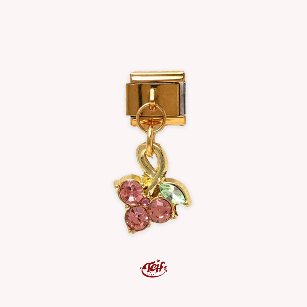 The Cherry Blossom Pendant Charm | Gold