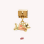The Pinky Puppy Pendant Charm | Gold