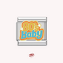 The 80's Baby Charm | Silver