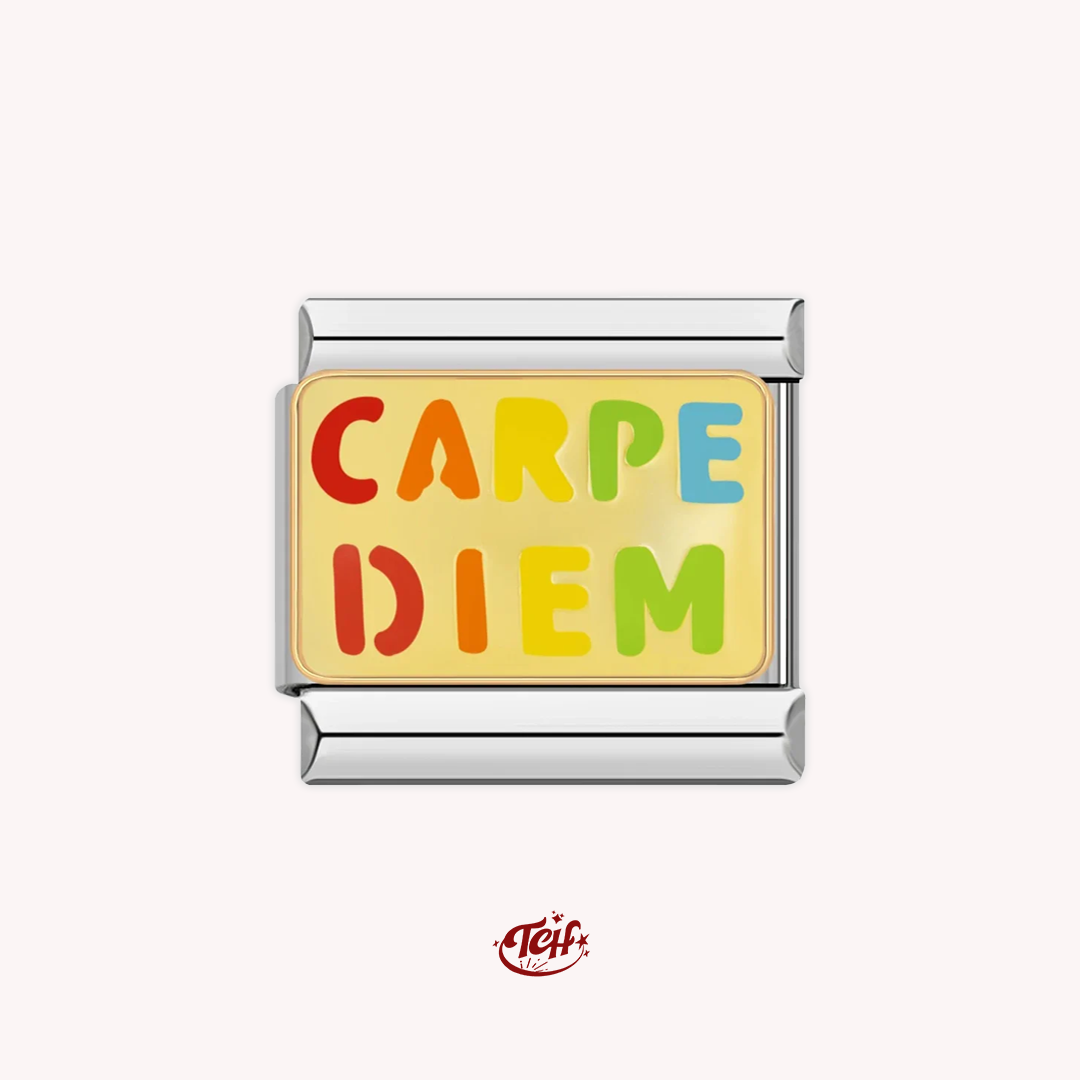 The Carpe Diem Charm | Silver