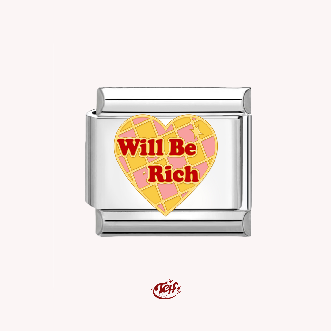The Rich Girl Charm | Silver