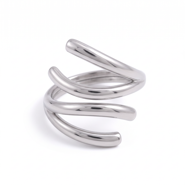 The Wave – Sterling Silver Ring