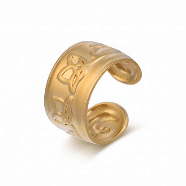The Butterfly – 18K Gold Cuff Bracelet