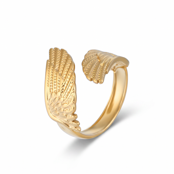 The Wings – 18K Gold Angel Wing Ring